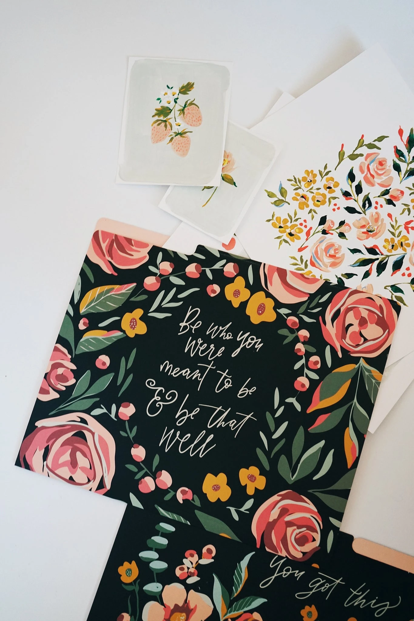 Botanical | Set of 3 file folders