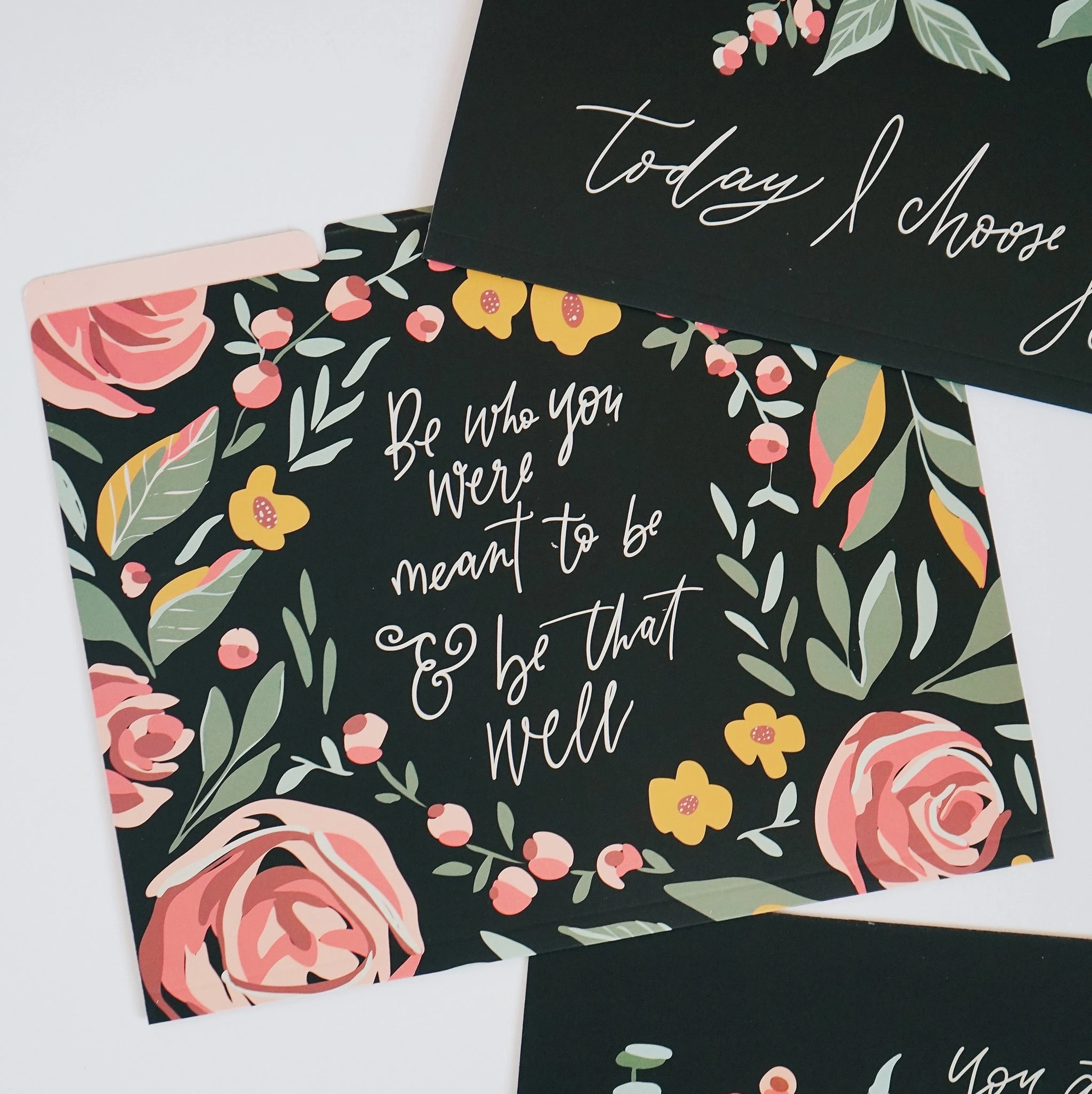 Botanical | Set of 3 file folders