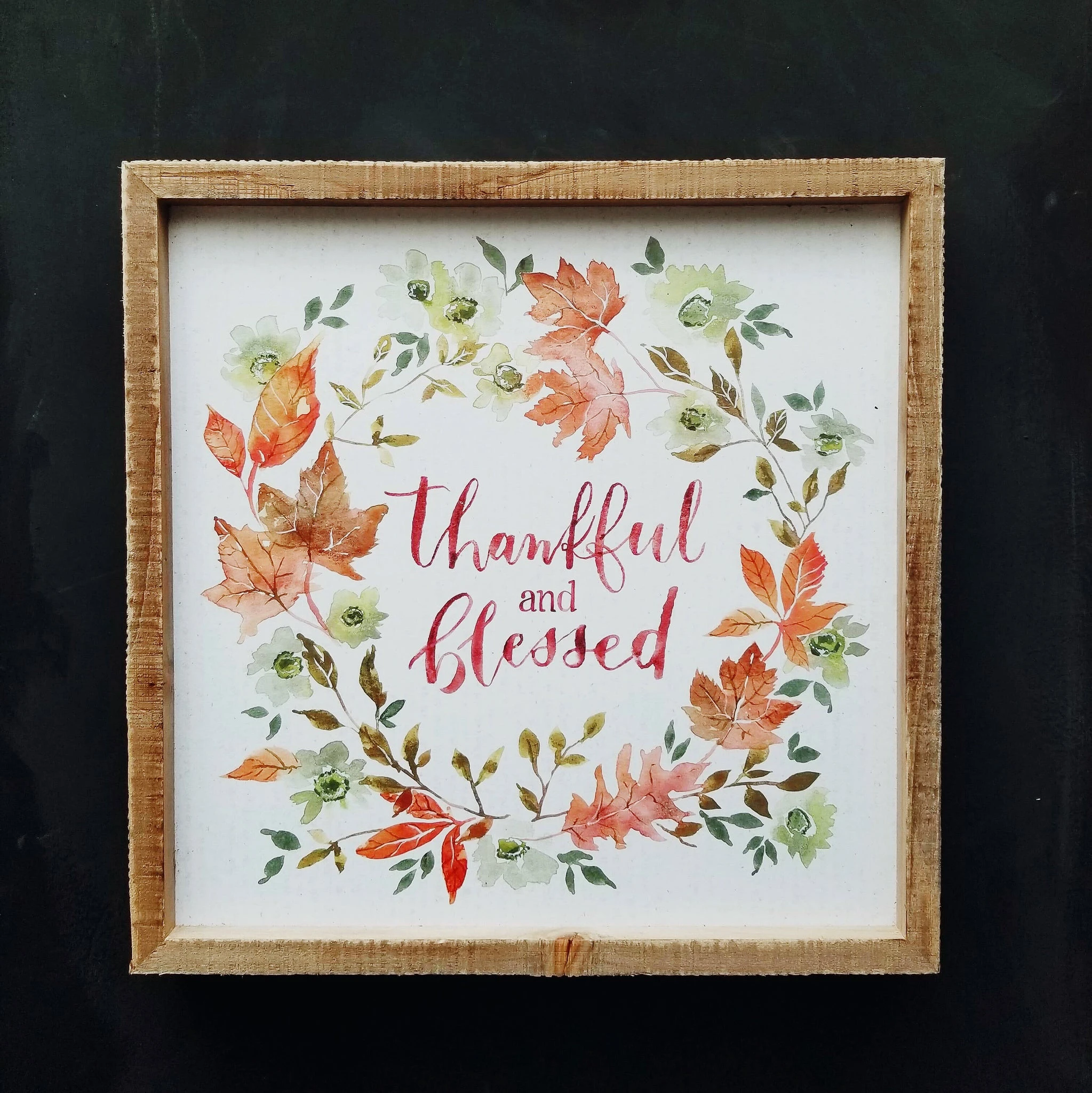 Fall | Box sign
