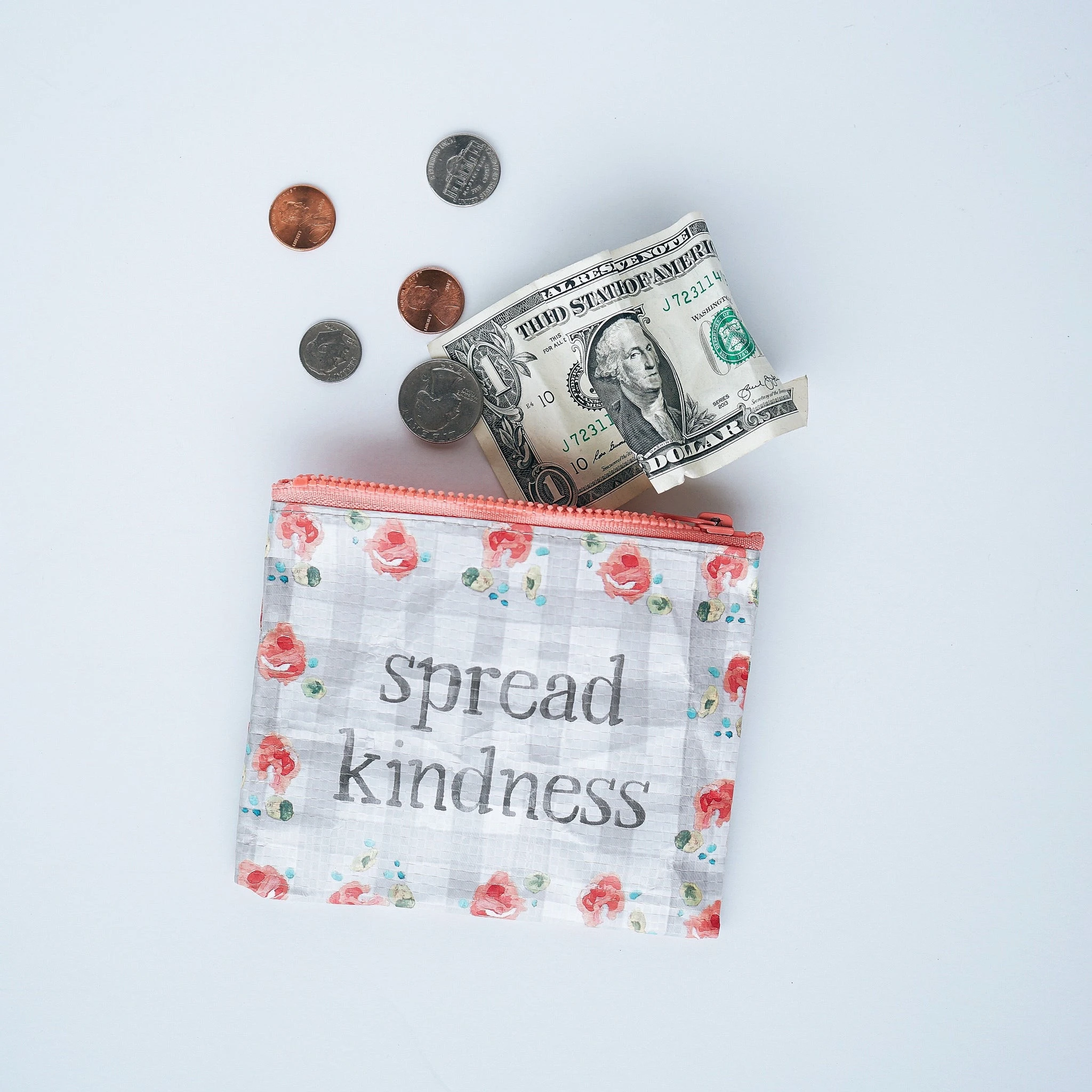 Zipper pouch | choose happy