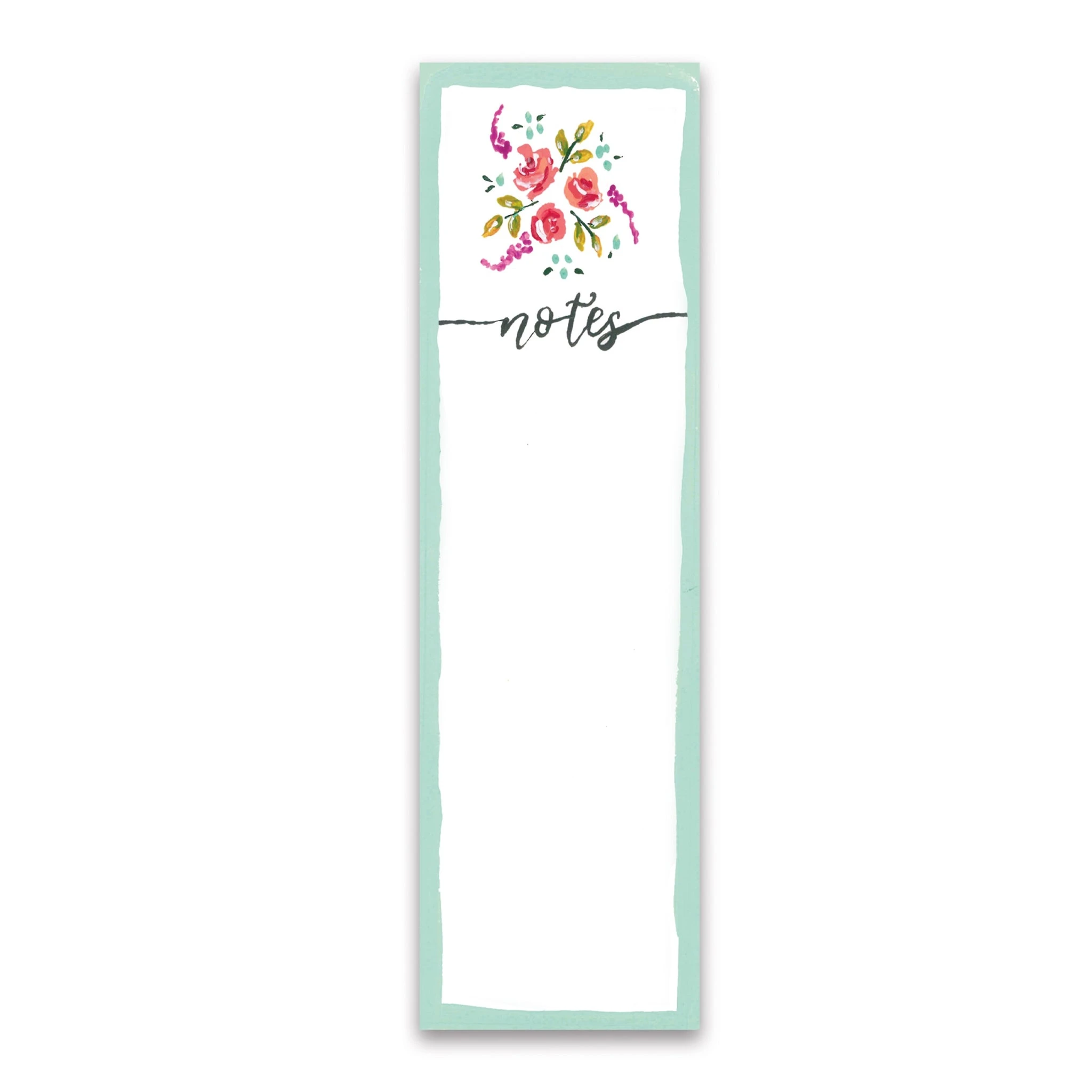 Floral to-do-list notepad