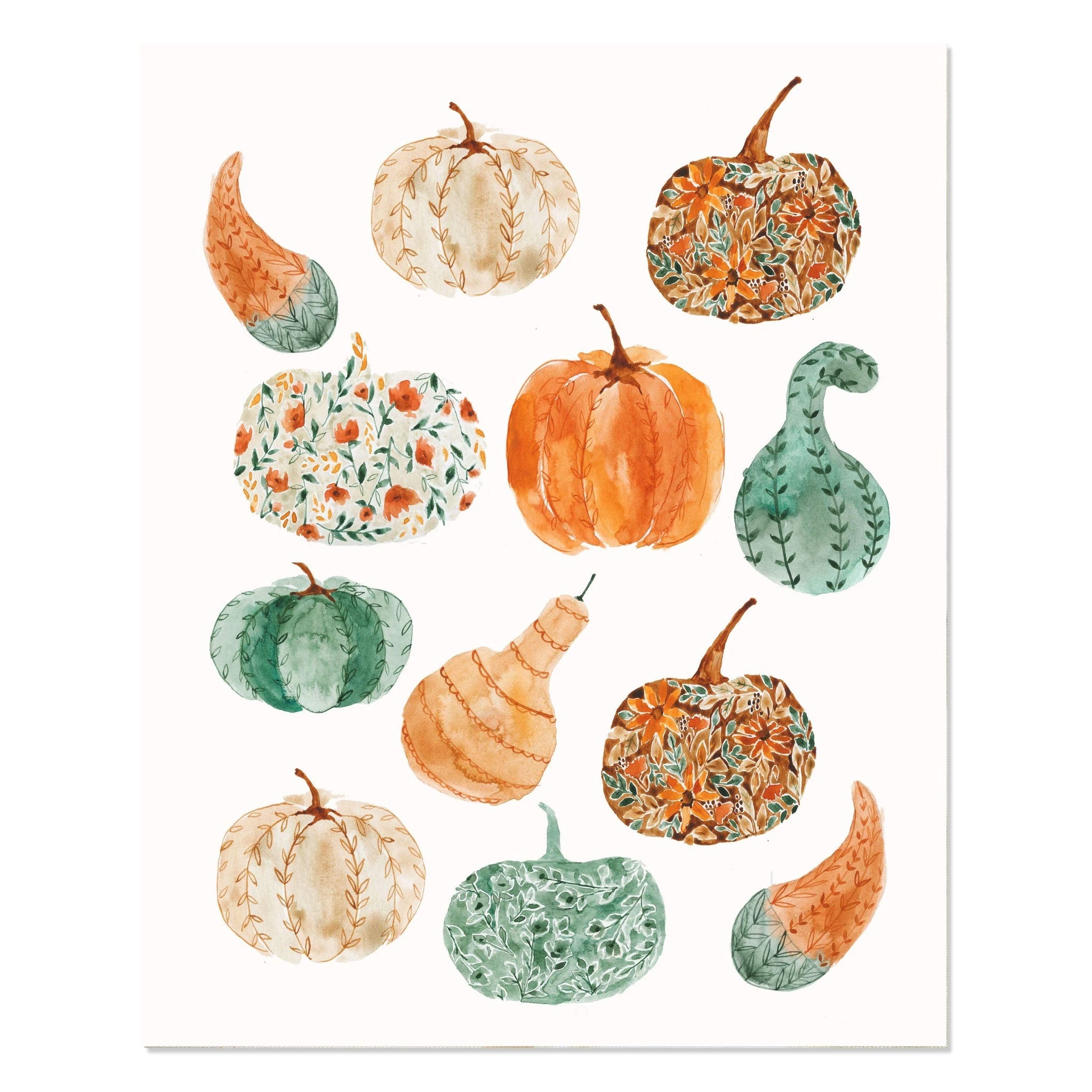 Fall Print | pumpkins