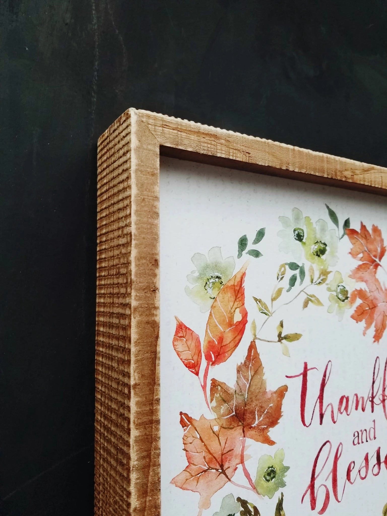 Fall | Box sign