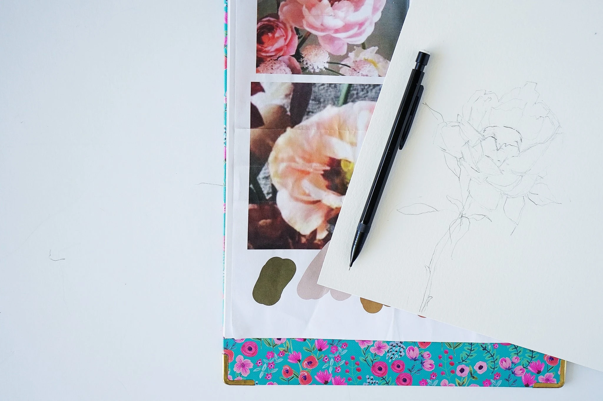E-book #2 |  A Beginner’s Guide to Acrylic Floral Painting (instant download)