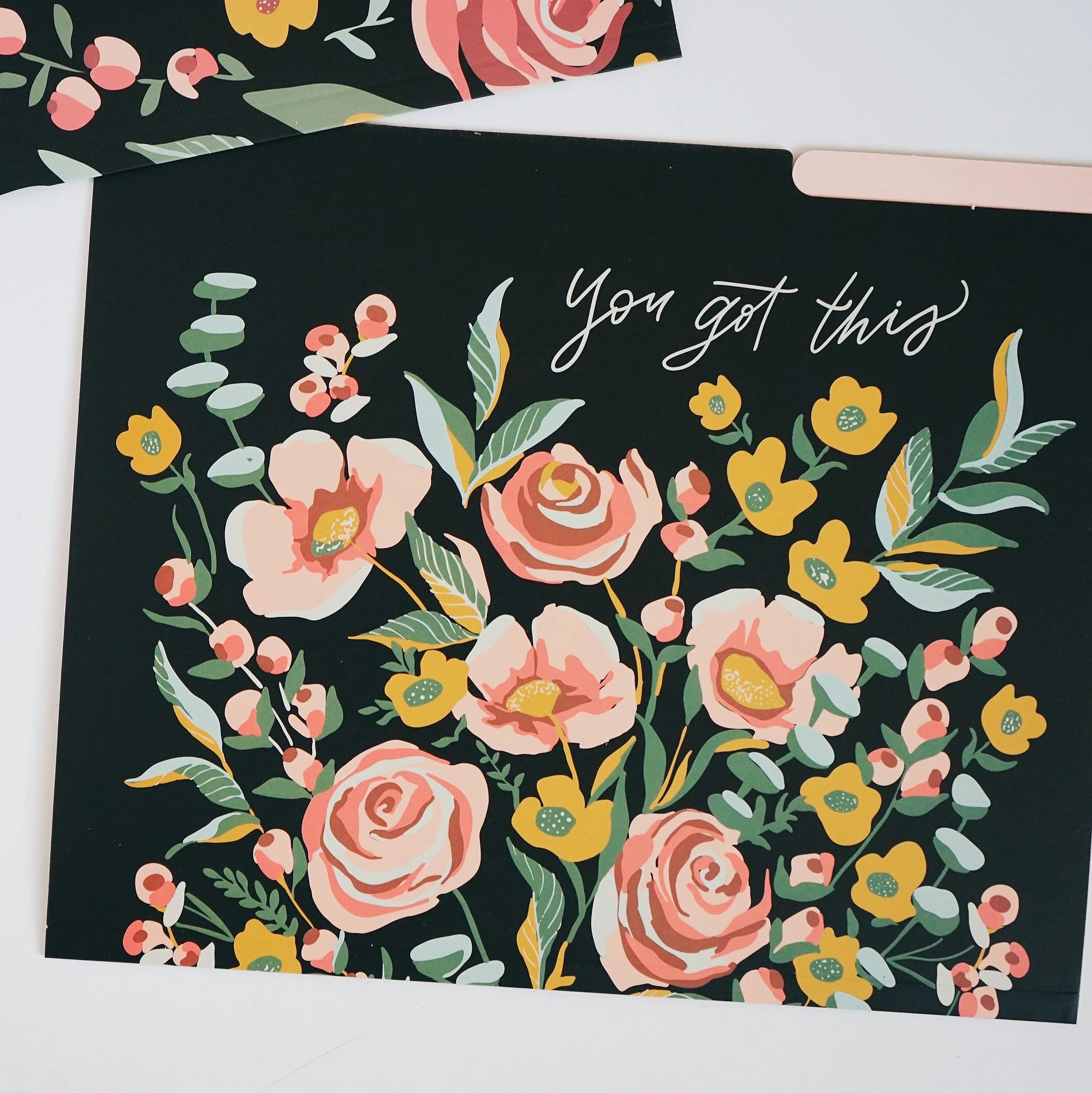 Botanical | Set of 3 file folders