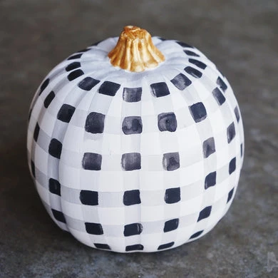 Fall | Gingham pumpkin