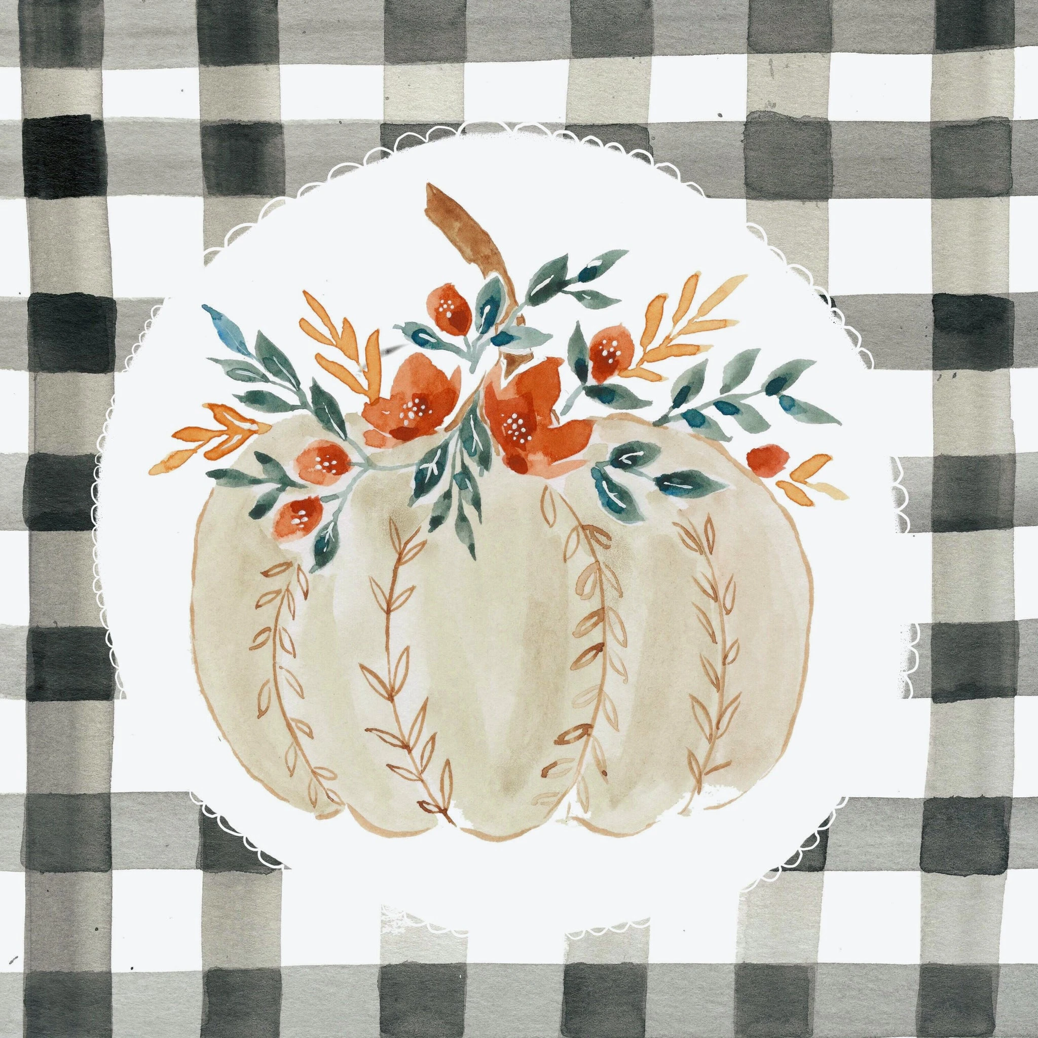 Fall Print |Pumpkin