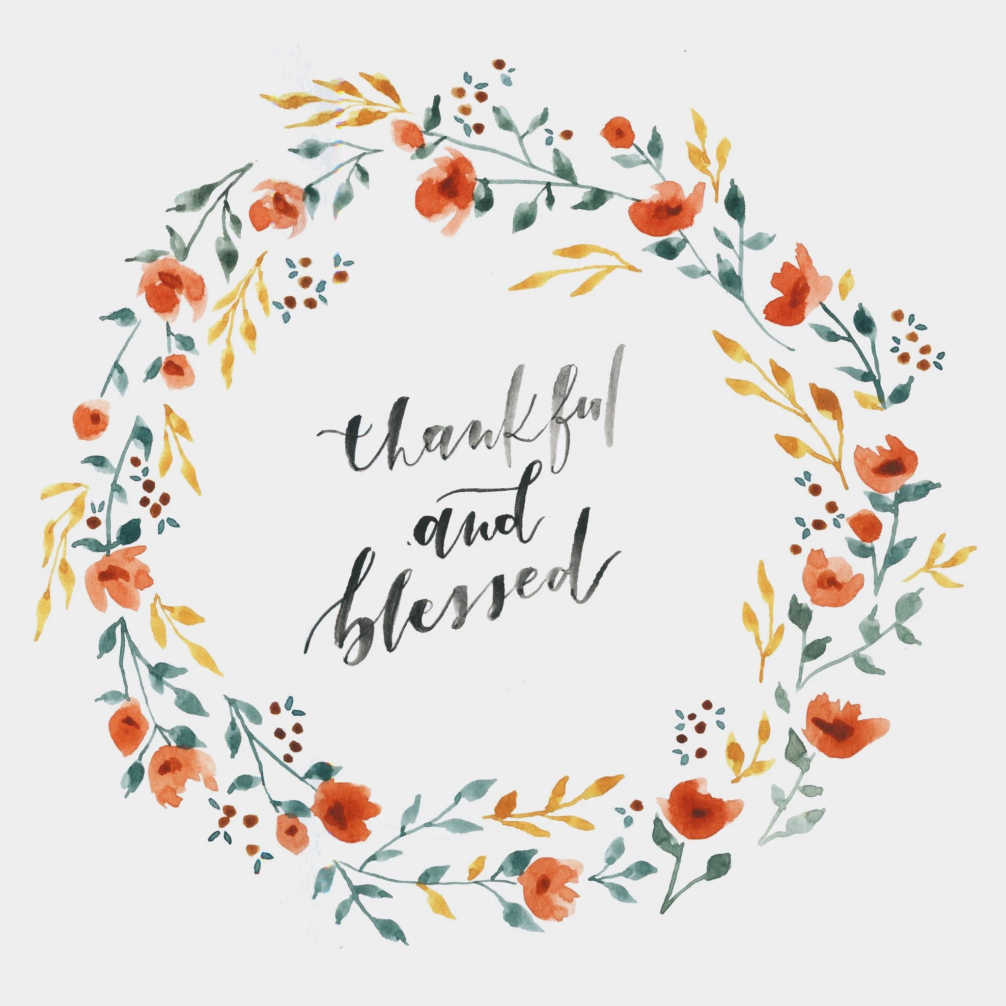 Fall Print |Blessed