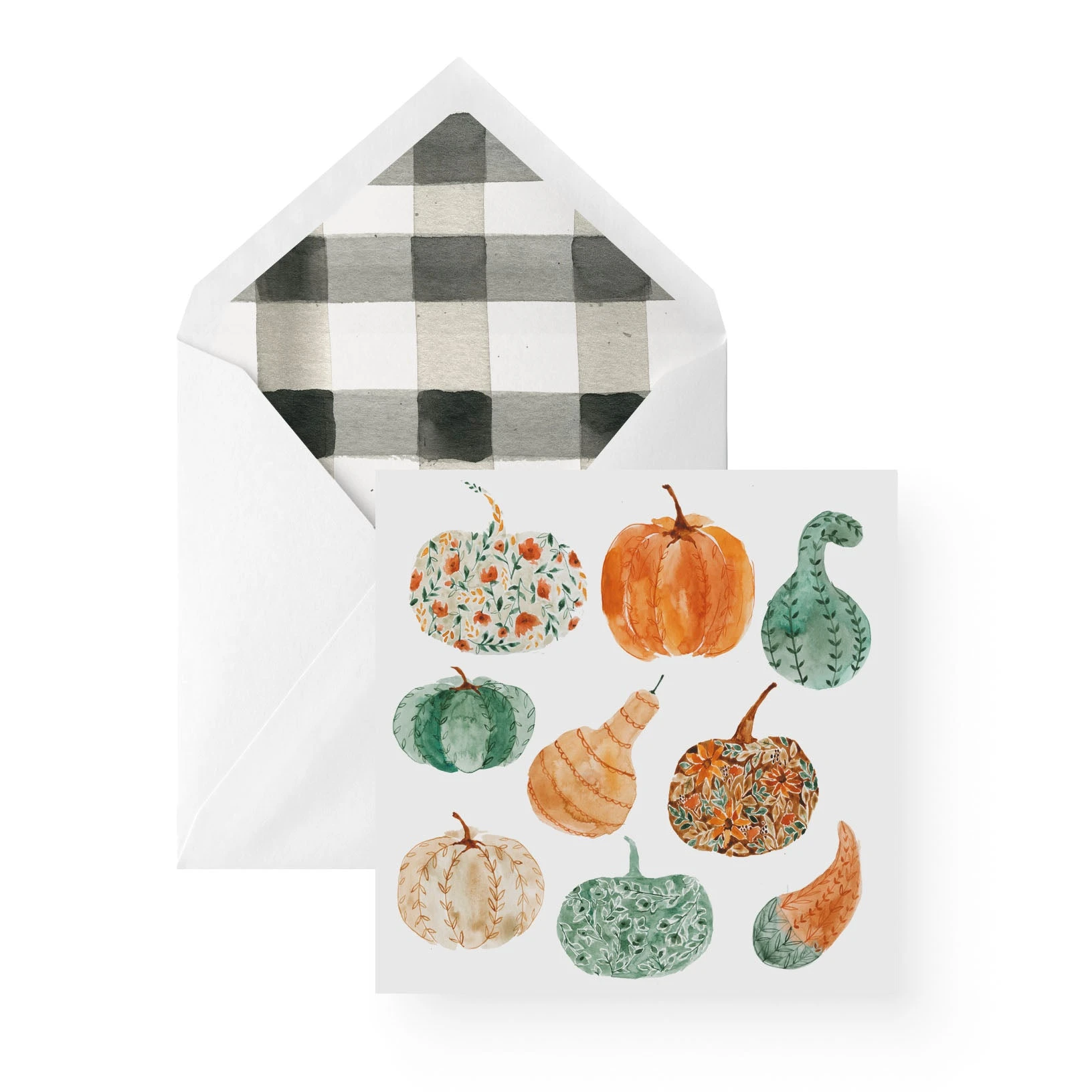 Fall Greeting Card | Set of 6 | Pumpkins